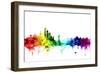 New York Skyline-Michael Tompsett-Framed Premium Giclee Print