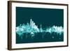 New York Skyline-Michael Tompsett-Framed Art Print