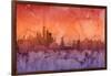 New York Skyline-Michael Tompsett-Framed Art Print