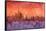 New York Skyline-Michael Tompsett-Framed Stretched Canvas