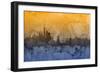 New York Skyline-Michael Tompsett-Framed Art Print