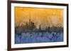 New York Skyline-Michael Tompsett-Framed Art Print