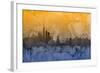 New York Skyline-Michael Tompsett-Framed Art Print