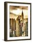 New York Skyscrapers II-Philippe Hugonnard-Framed Giclee Print