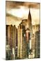 New York Skyscrapers II-Philippe Hugonnard-Mounted Giclee Print