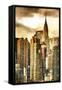 New York Skyscrapers II-Philippe Hugonnard-Framed Stretched Canvas