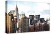 New York Skyscrapers III-Philippe Hugonnard-Stretched Canvas