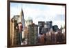 New York Skyscrapers III-Philippe Hugonnard-Framed Giclee Print