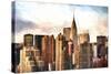 New York Skyscrapers-Philippe Hugonnard-Stretched Canvas