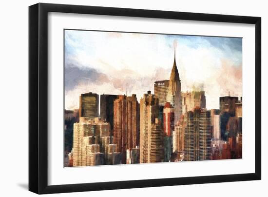 New York Skyscrapers-Philippe Hugonnard-Framed Giclee Print