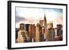 New York Skyscrapers-Philippe Hugonnard-Framed Giclee Print