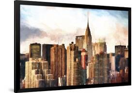 New York Skyscrapers-Philippe Hugonnard-Framed Giclee Print