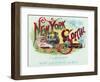 New York Special Brand Cigar Box Label-Lantern Press-Framed Art Print