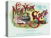 New York Special Brand Cigar Box Label-Lantern Press-Stretched Canvas