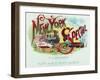 New York Special Brand Cigar Box Label-Lantern Press-Framed Art Print