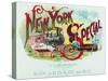 New York Special Brand Cigar Box Label-Lantern Press-Stretched Canvas