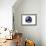 New York State Blue Stamp-Lantern Press-Framed Art Print displayed on a wall