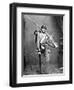 New York State Militiaman with Percussion Rifle-Musket-American Photographer-Framed Giclee Print