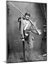 New York State Militiaman with Percussion Rifle-Musket-American Photographer-Mounted Giclee Print