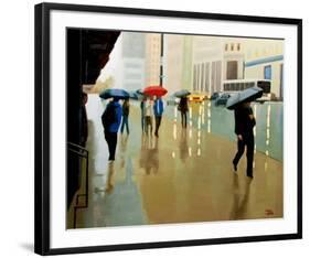 New York State of Mind-Tate Hamilton-Framed Art Print