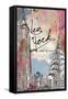 New York State of Mind-Jodi Pedri-Framed Stretched Canvas