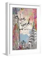 New York State of Mind-Jodi Pedri-Framed Art Print