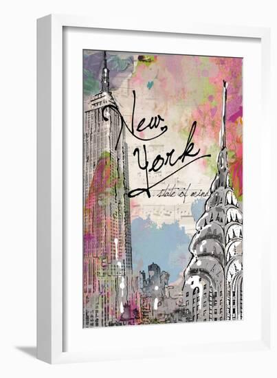 New York State of Mind-Jodi Pedri-Framed Art Print