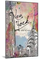 New York State of Mind-Jodi Pedri-Mounted Art Print