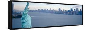 New York, Statue of Liberty-null-Framed Stretched Canvas