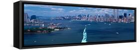 New York, Statue of Liberty-null-Framed Stretched Canvas