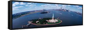 New York, Statue of Liberty-null-Framed Stretched Canvas