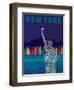 New York - Statue of Liberty-Dominique Vari-Framed Art Print