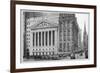 New York Stock Exchange, 1911-Moses King-Framed Premium Giclee Print