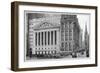 New York Stock Exchange, 1911-Moses King-Framed Art Print