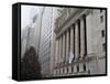 New York Stock Exchange at Christmas, New York City, New York, USA-Bill Bachmann-Framed Stretched Canvas