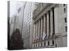 New York Stock Exchange at Christmas, New York City, New York, USA-Bill Bachmann-Stretched Canvas