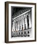 New York Stock Exchange at Night-Phil Maier-Framed Photographic Print