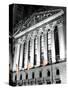 New York Stock Exchange at Night-Phil Maier-Stretched Canvas