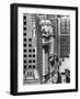 New York Stock Exchange Building Move About on Nassau St-Andreas Feininger-Framed Photographic Print