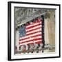 New York Stock Exchange - Detail-Susan Brown-Framed Giclee Print