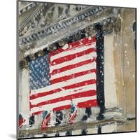 New York Stock Exchange - Detail-Susan Brown-Mounted Giclee Print