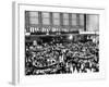New York Stock Exchange During Heavy Trading on Oct 23, 1962-null-Framed Photo