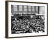 New York Stock Exchange During Heavy Trading on Oct 23, 1962-null-Framed Photo