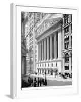 New York Stock Exchange, N.Y.-null-Framed Photo