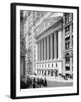 New York Stock Exchange, N.Y.-null-Framed Photo