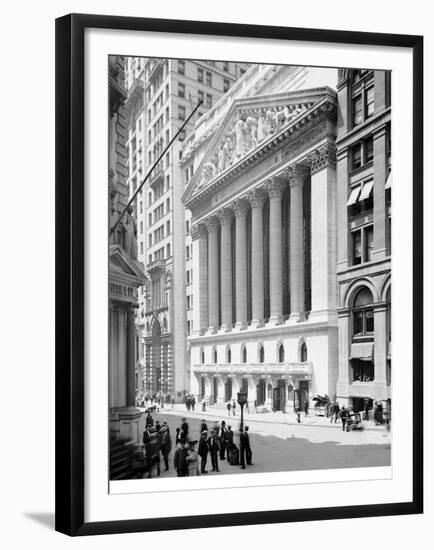 New York Stock Exchange, N.Y.-null-Framed Photo