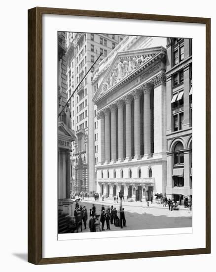 New York Stock Exchange, N.Y.-null-Framed Photo