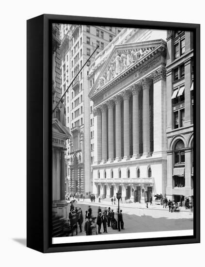 New York Stock Exchange, N.Y.-null-Framed Stretched Canvas