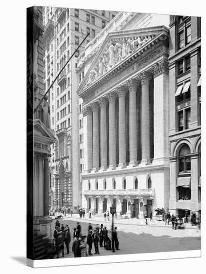 New York Stock Exchange, N.Y.-null-Stretched Canvas