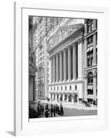 New York Stock Exchange, N.Y.-null-Framed Photo